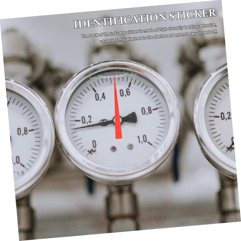 Reflective Pool Filter Pressure Gauge Sticker Adhesive Easy Application Multiple Colors - Image 4